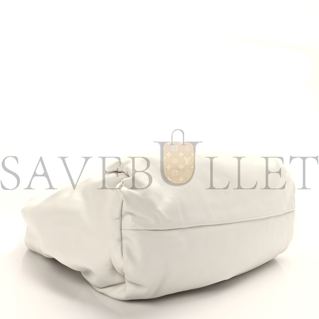 BOTTEGA VENETA SMOOTH BUTTER CALFSKIN SMALL THE SHOULDER POUCH PLASTER (37*23*11cm)
